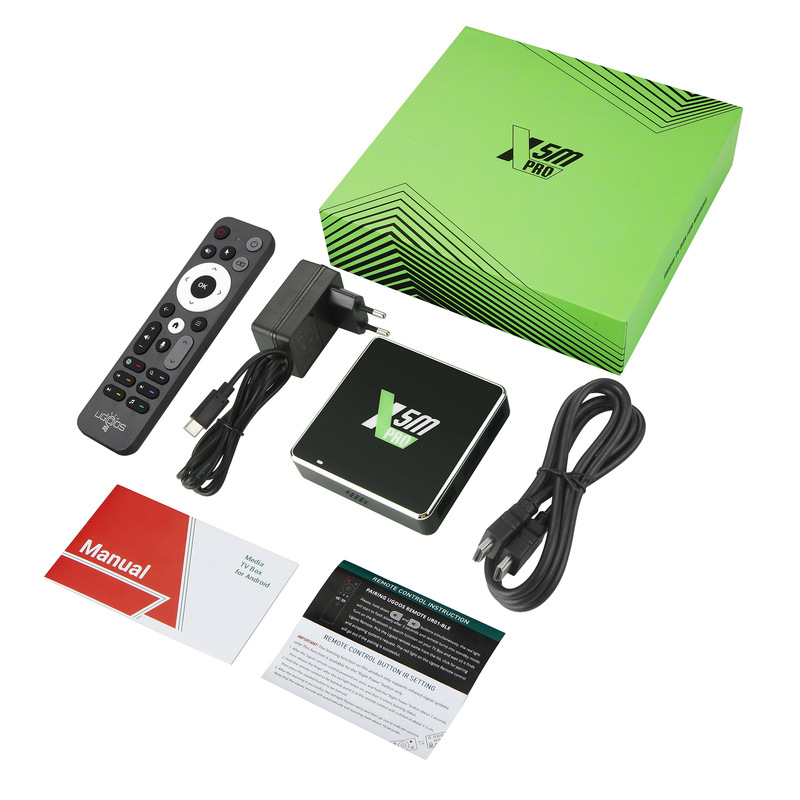 Ugoos X5M PRO络播放器4G/32G双wifi电视盒高清4K tv box批发|undefined