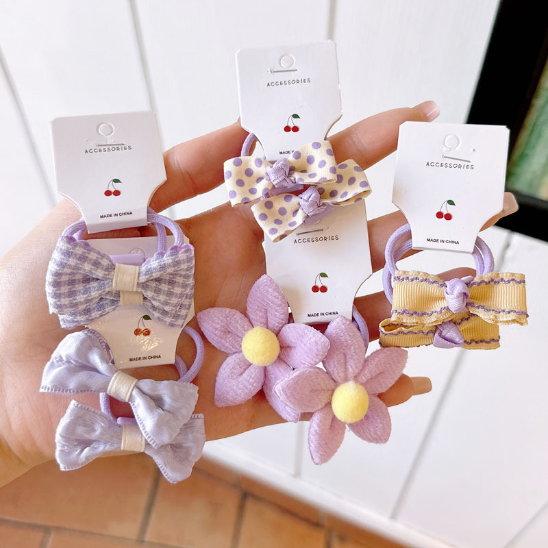 TFQ037-1#Light purple hair circle 10 outfits