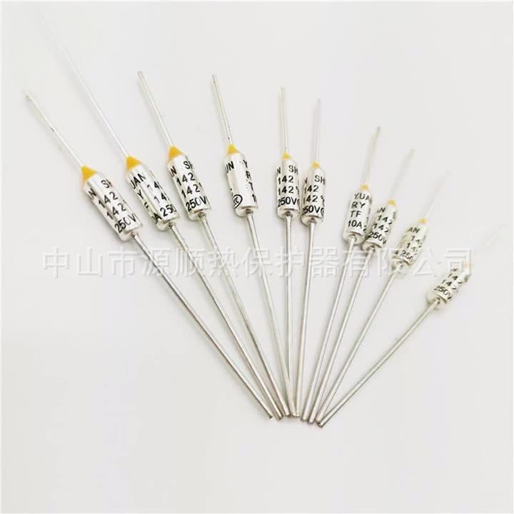 Tf:142°C热保护器RY14210A/15A250V电烤箱电炸锅热熔断器CQC认证