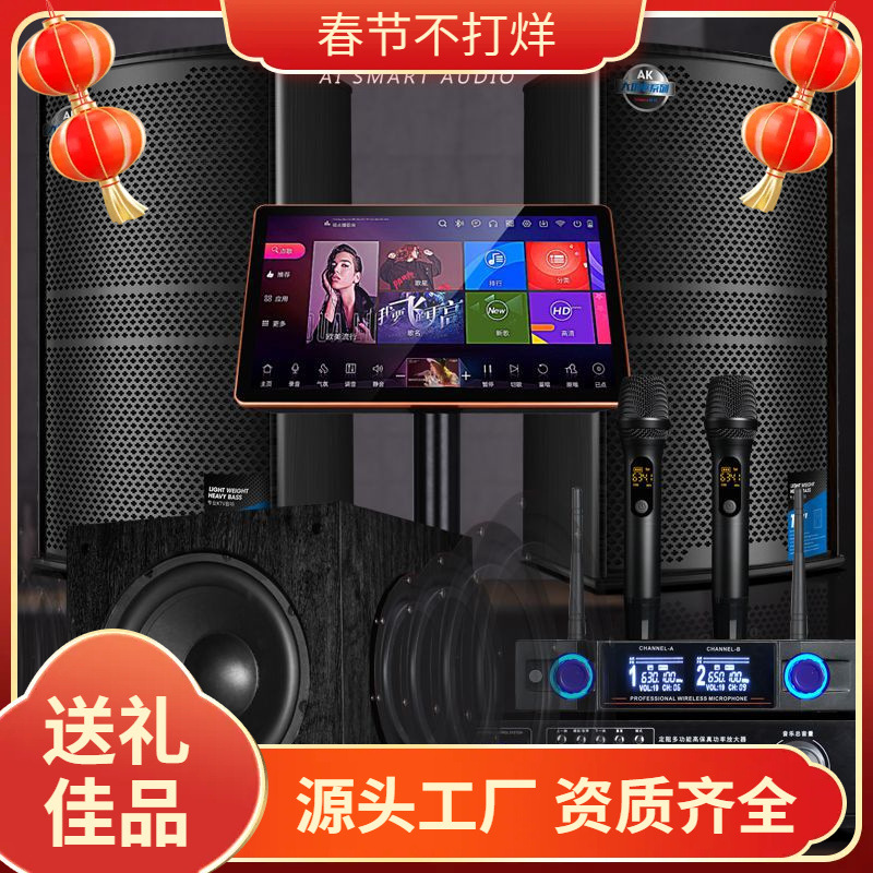 12inch Home Ktv Audio Set Complete Karaoke Machine Karaoke Home Karaoke Theater Professional Equipment