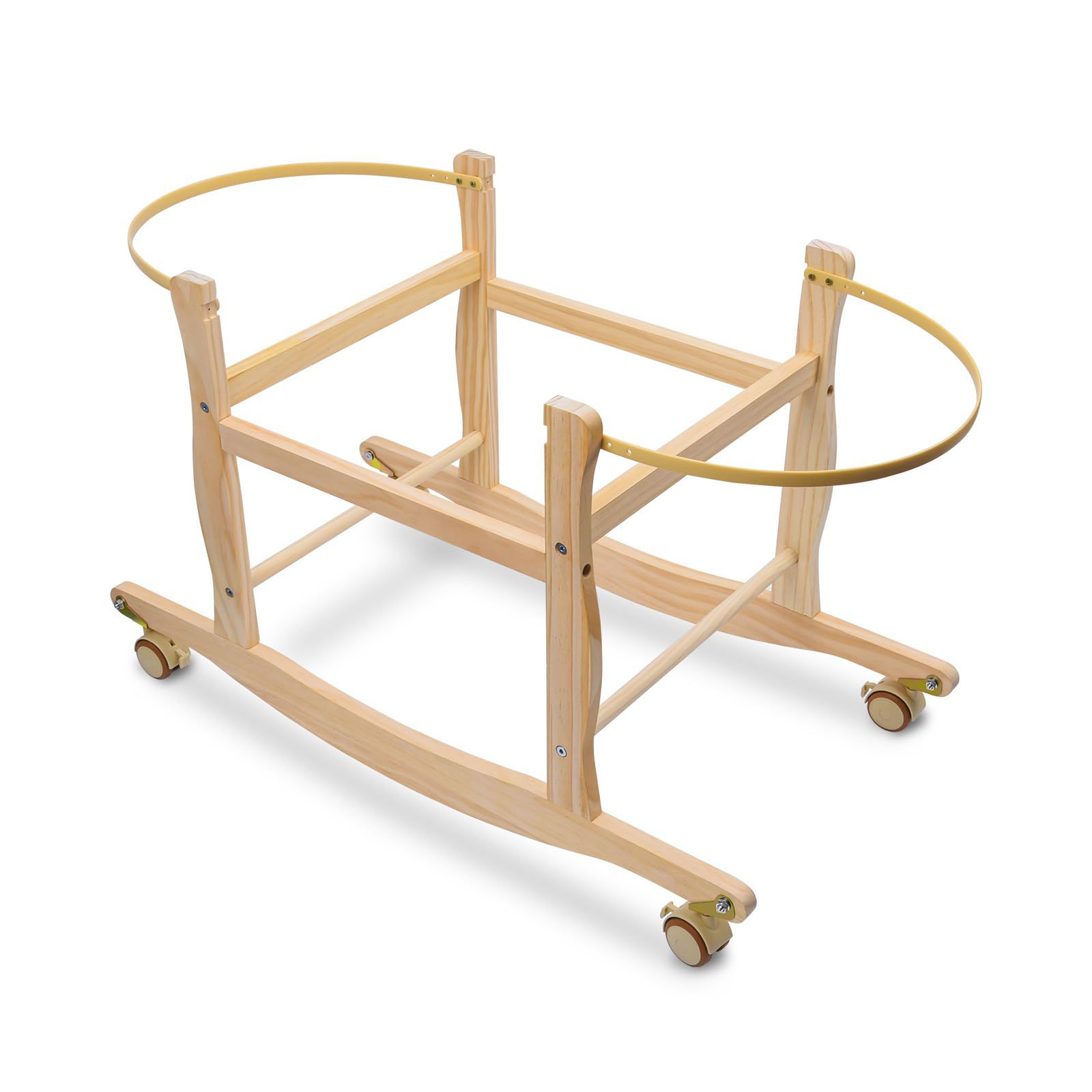 Cross-Border Wooden Baby Moses Blue Stand Household Wooden Baby Cradle Stand Solid Wood Baby Cradle Stand