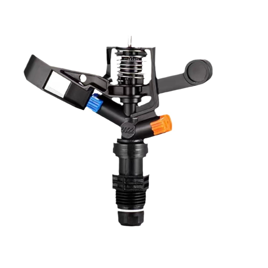 Fuente de la fábrica 4 puntos de plástico Rocker ARM boquilla 5022 rociadores de césped equipos de riego agrícola refrigeración eliminación de polvo regar verduras