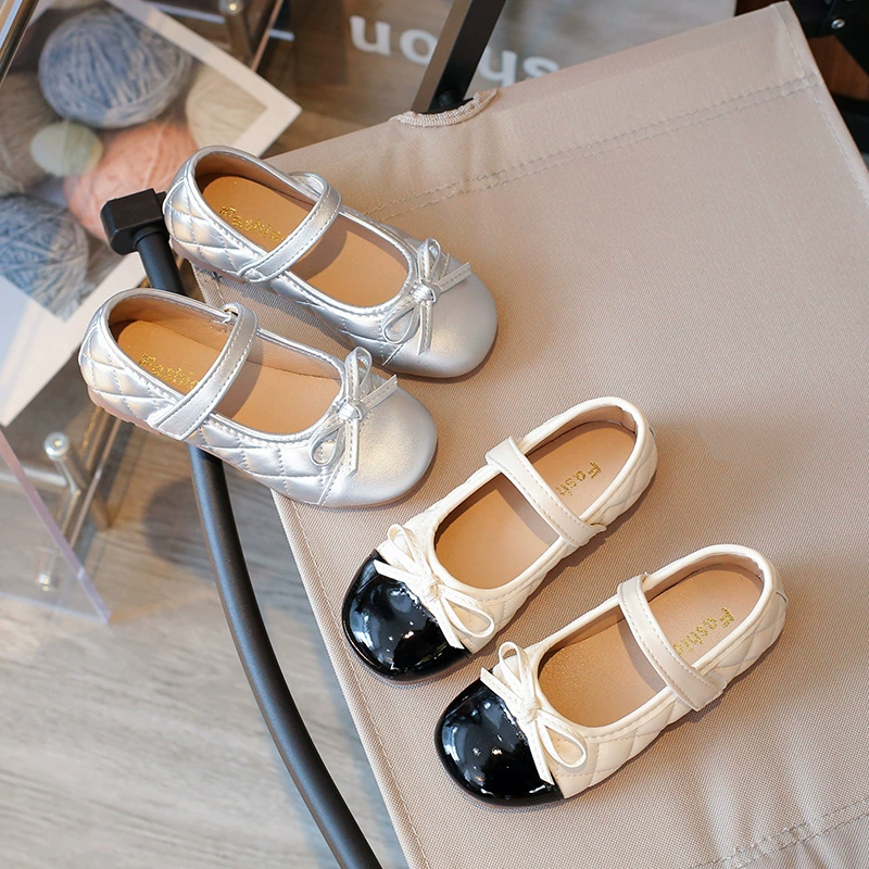 Маленькие кожаные туфли для девочек Принцесс ветром одиночные туфли 3-12 лет для детей старшего возраста детская обувь Мэри Джейн мягкая подошва для маленьких девочек