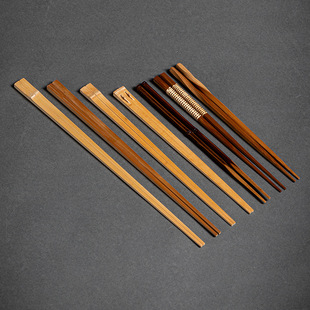 Japanese-style creative bamboo chopsticks bamboo hot pot sushi chopsticks noodles chopsticks ecological public chopsticks long chopsticks household chopsticks for one person