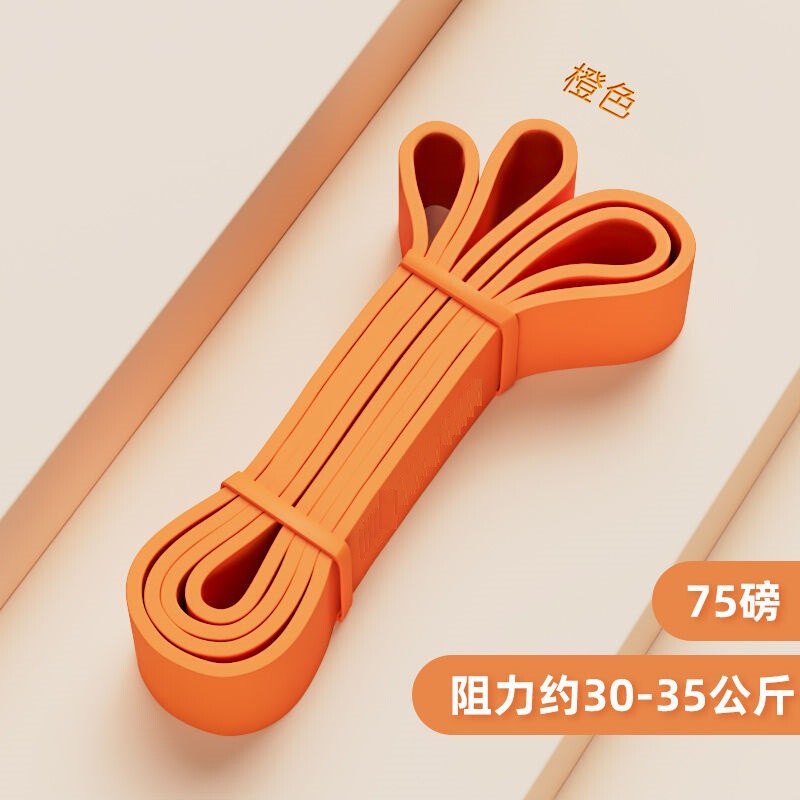 Hushilan レジスタンスバンド筋力トレーニングメンズフィットネス背中と脚の懸垂補助パワーバンド弾性ストレッチ|undefined