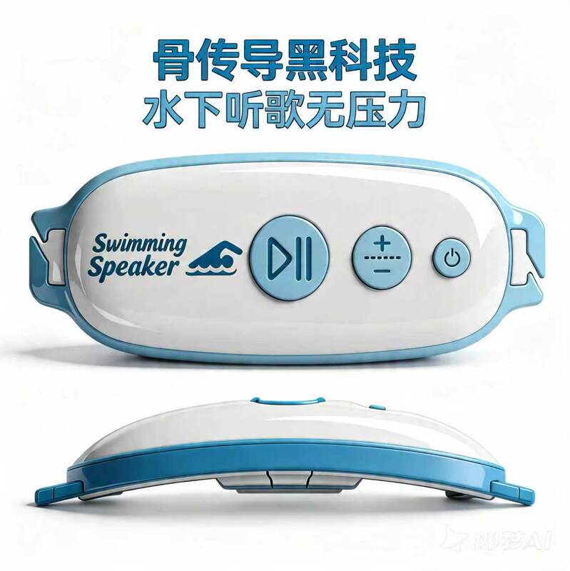 bocoice W120 Dolphin Bone Conduction Headphones for Underwater Music Listening, Uninterrupted Calls, Full Body Waterproof Swimming Headphones bocoice W120 Dolphin Bone Conduction Headphones for Underwater Music Listening, Uninterrupted Calls, Full Body Waterproof Swimming Headphones