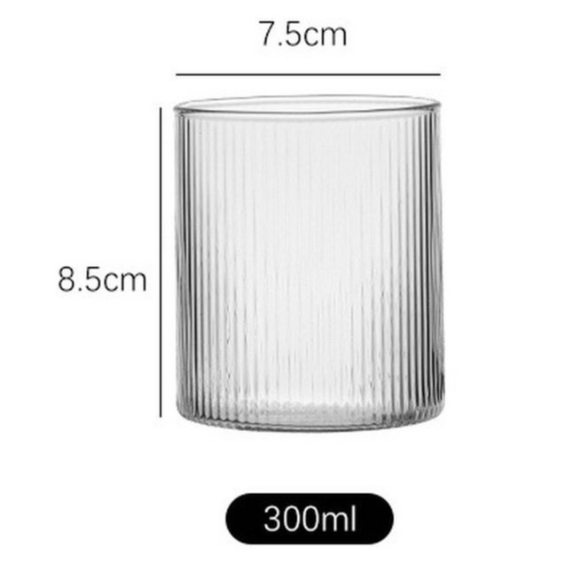 vidrio de alta borosilicona resistente a altas temperaturas jugo doméstico ondulado hervidor refrigerador hervidor de agua fría gran capacidad vidrio de lujo ligero