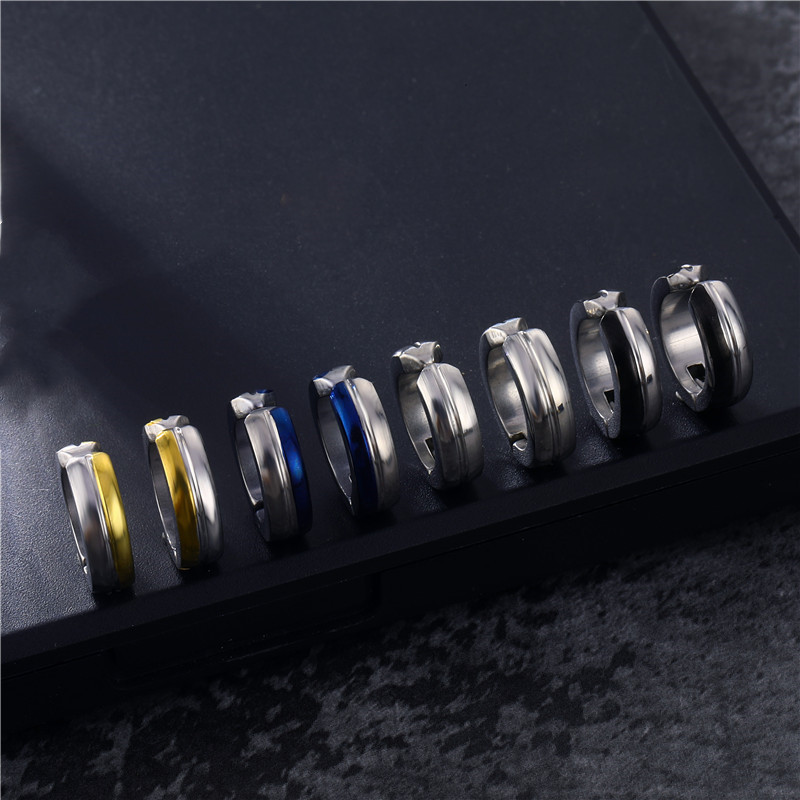 Herren Clip-ohrringe Ohne Piercing Minimalistischer Ohrschmuck_voghion.com