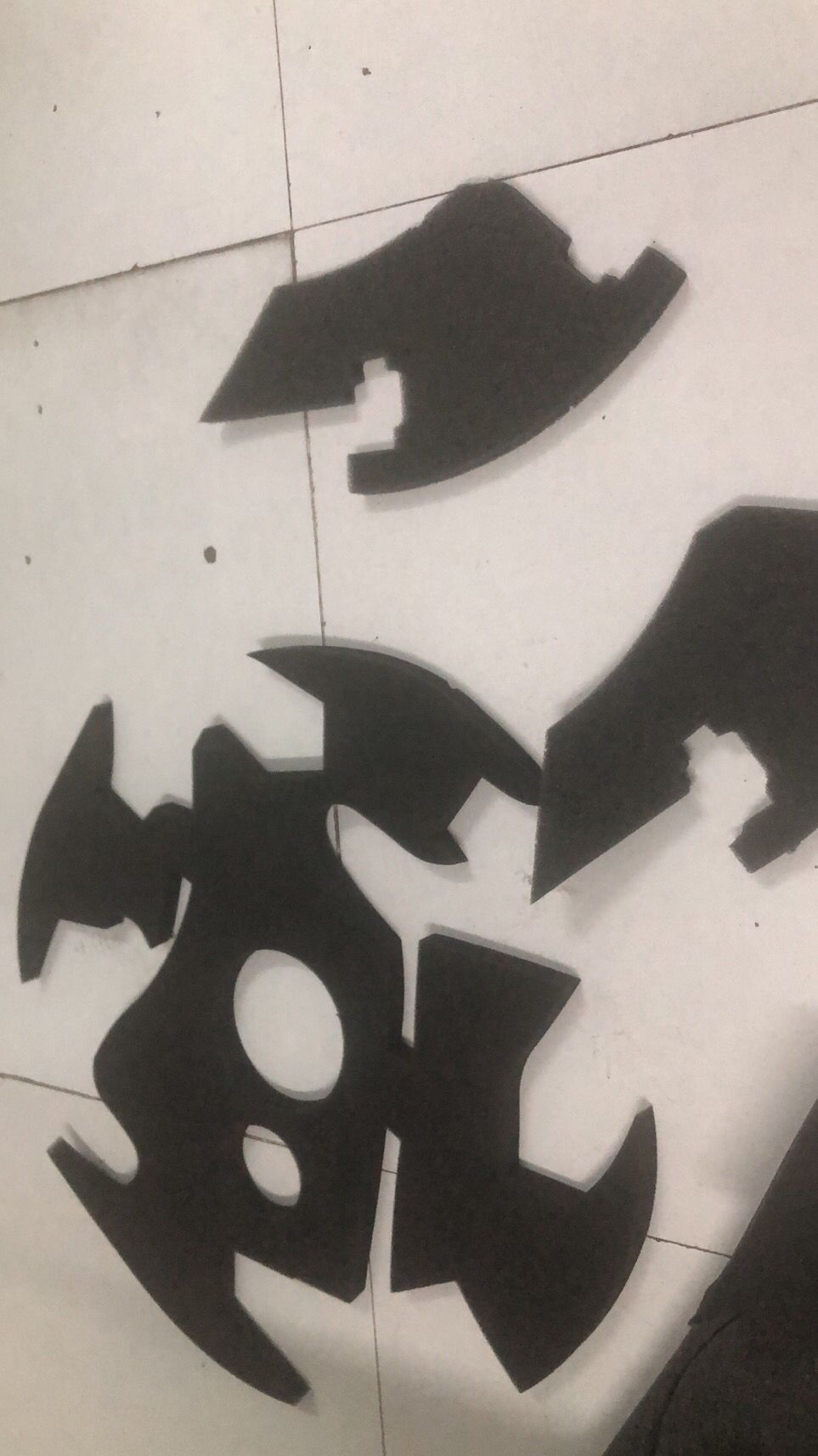 厂家供应黑色低密度海绵成型异形包装海绵/麻将机吸音异形海绵