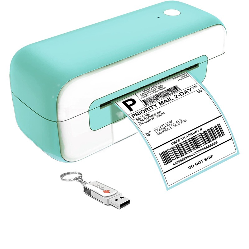 PhomemoPM-246-S transfronterizo de comercio electrónico de una sola máquina de papel térmico expreso de una sola cara