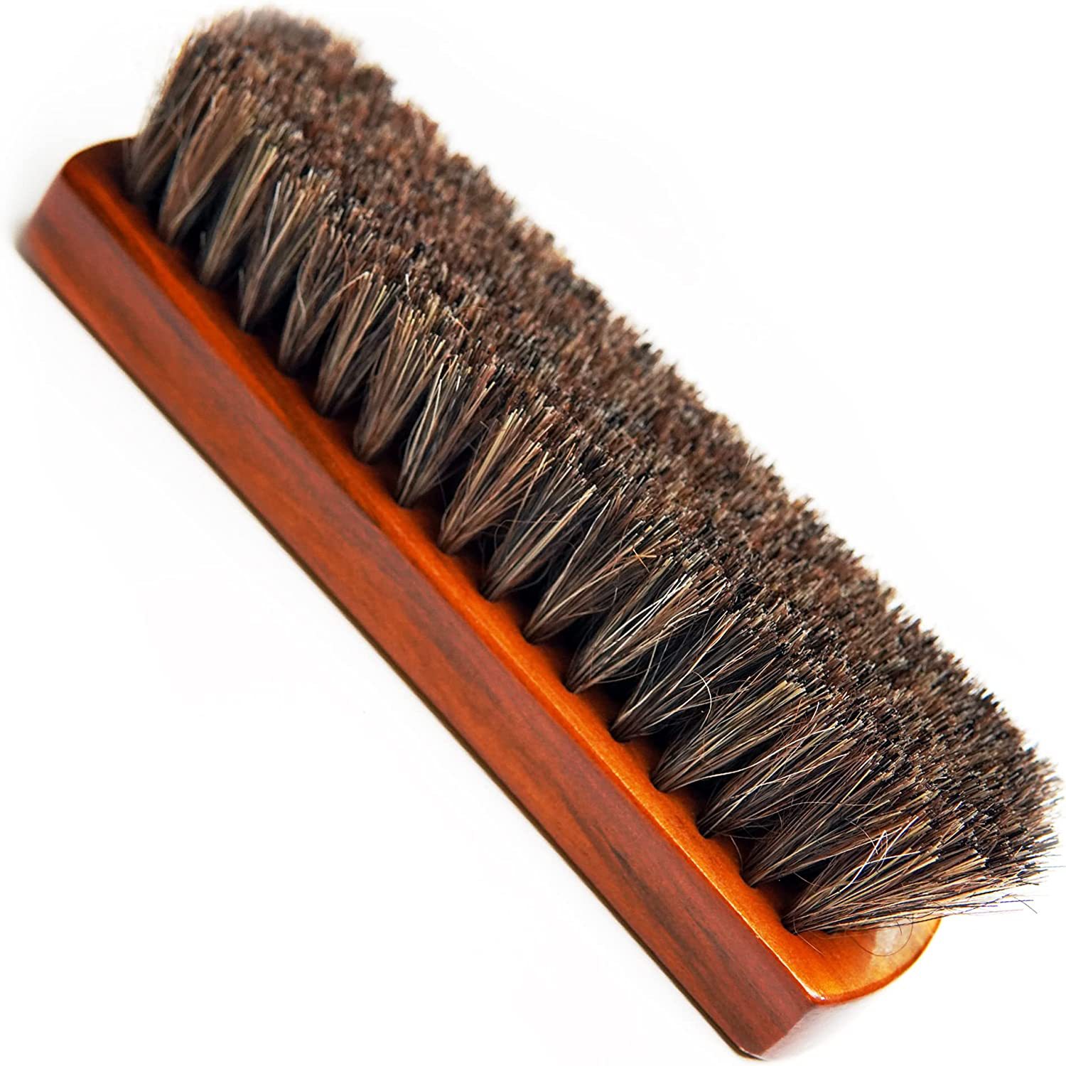 Deer hair shoe brush, polishing brush, horsehair shoe brush, boot brush, high gloss polishing brush, polishing cloth, shoes, car seats, sofas