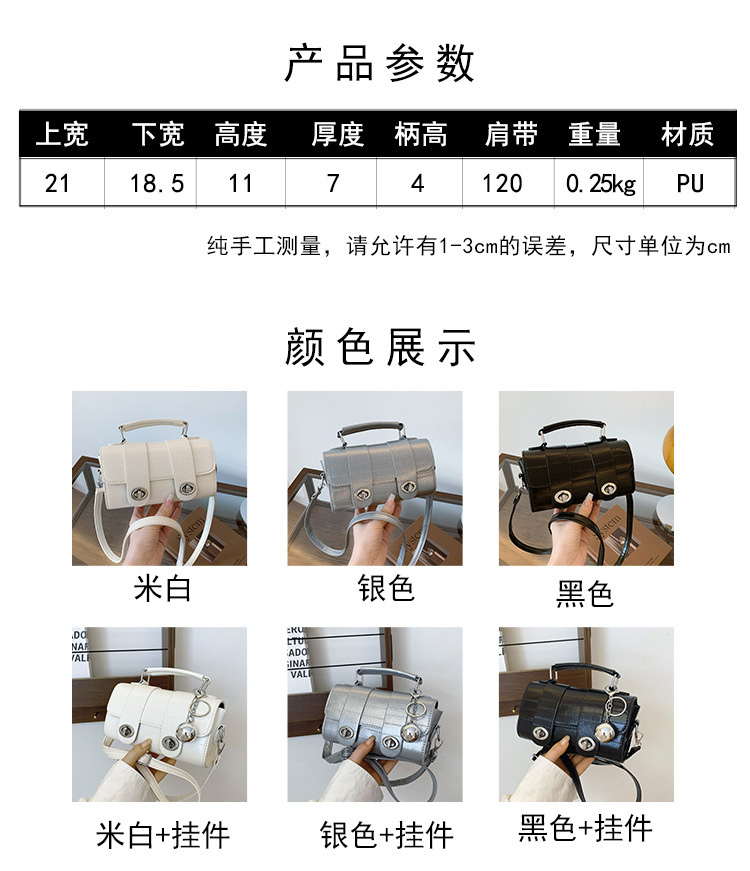 A trendy soft leather round bag for women, a new autumn/winter 2024 collection, stylish and versatile, single-shoulder crossbody bag for work undefined