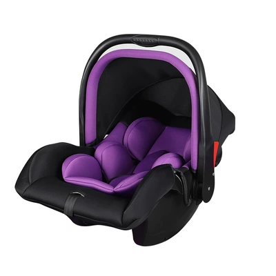 Car child safety seat Car Seat Basket Type Universal - purple-independent-color-box-packaging