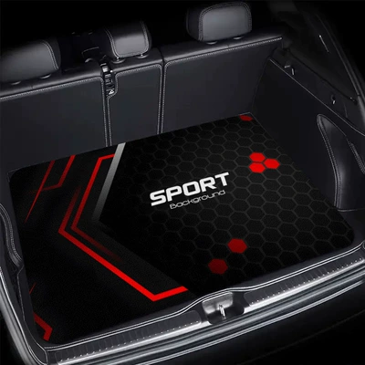 Avtomobil döşəmə paspasları — Sports-Style Car Floor Mats - 0226detm-car-7-75100cm-crystal-velvet-dot-bottom
