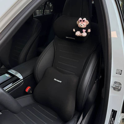 Foam Pillow Neck Pillow Car – Headrest - main-driver-pink-glasses-meimei-lumbar-support