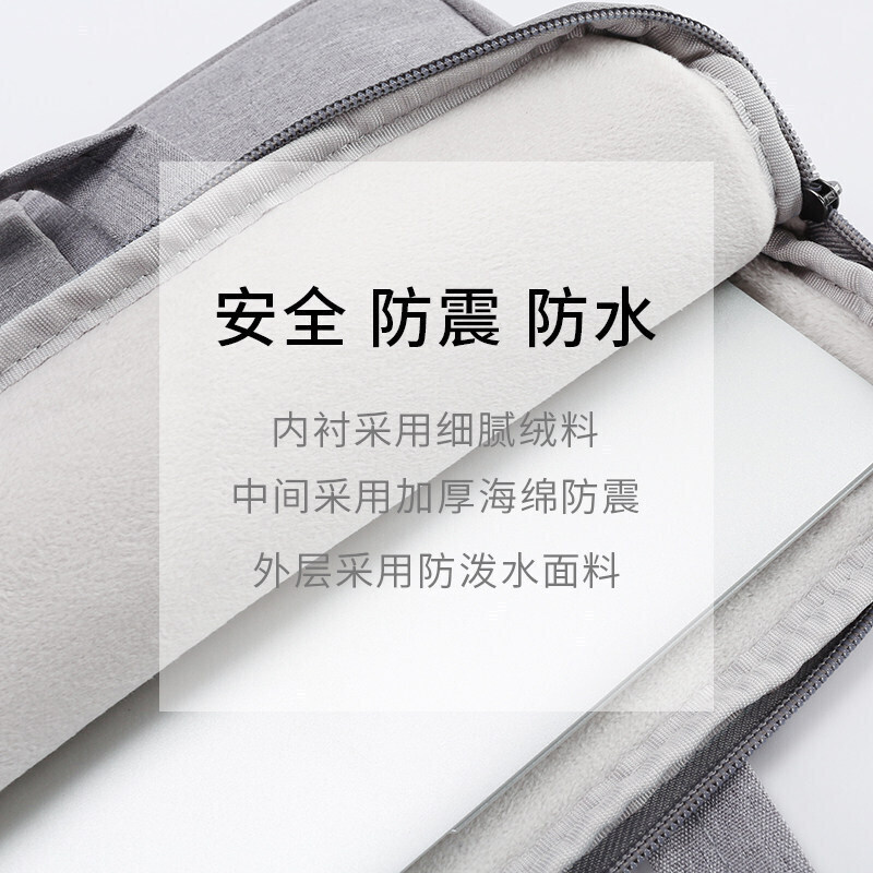 Handheld fleece wear-resistant laptop