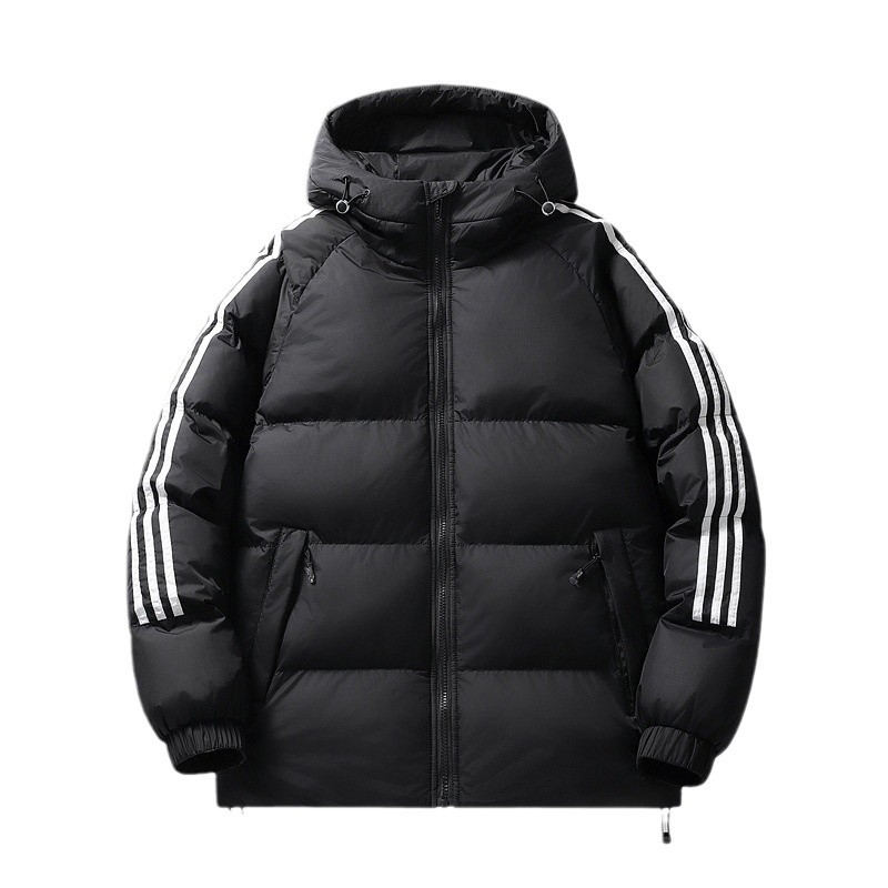Chaqueta de Algodón con Capucha para Pareja Poliéster A Prueba de Viento, Térmico para Invierno image 6