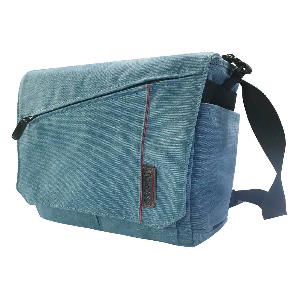 한국 스타일 유행 캔버스 어깨 카메라 가방 학생 대용량 방수 내마모성 SLR 마이크로 단일 사진 가방 크로스 바디 백