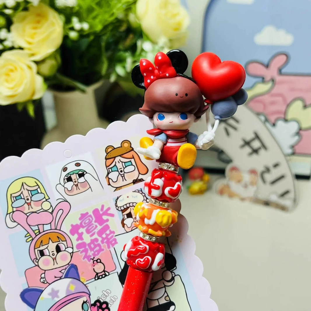 Disney, ручка-роллер с мультяшным рисунком, ручная работа, Дональд Дак