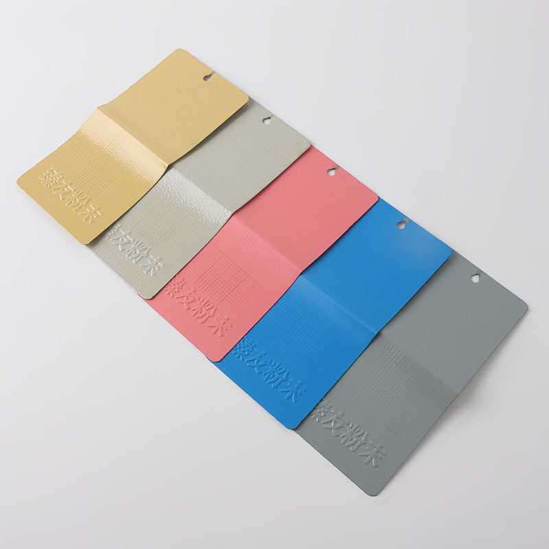 k7色卡粉末涂料高光白色塑粉静电喷涂户外高光亚光钣金粉末涂料