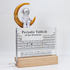 跨境热销款真实化学元素周期表中英文印刷质地高清透亮家居摆件|ms