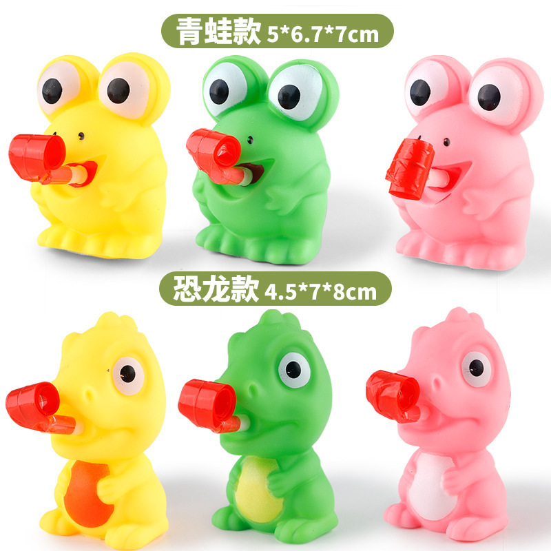 カエルの舌を出す恐竜ピンチティンクル音声ギフトおもちゃ露店減圧人形卸売クロスボーダー|undefined