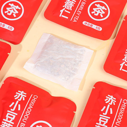 Tianming Liangcao new packaging health tea red bean barley tea distribution distribution red bean barley tea