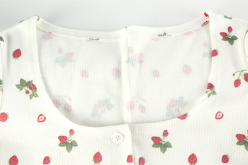 Mono informal de primavera para el hogar con estampado floral, cuello cuadrado y manga larga