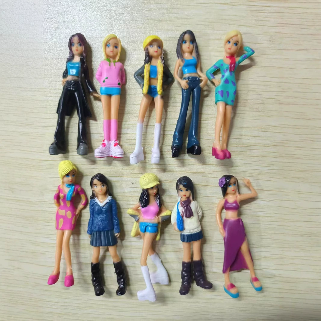 10 моделей кукол ручной работы красоты имитация миниатюрных моделей злодеев