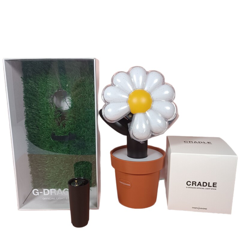 クォン・ジロン応援スティック GDスティック GD植木鉢 花発光スティック リトルデイジーライト コンサート蛍光スティック|undefined