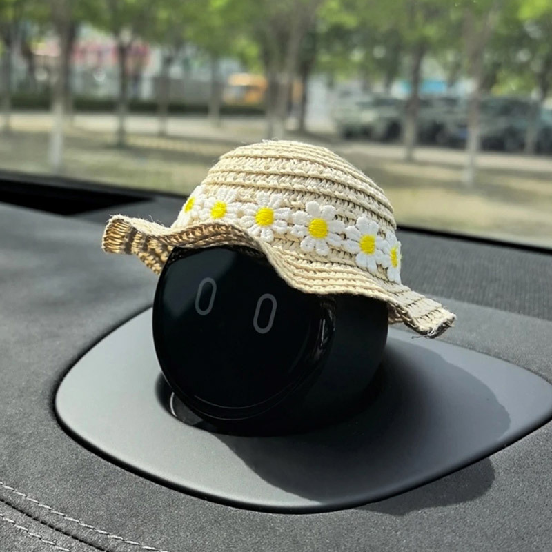 NIO ノミ麦わら帽子 es6es8 サンシェード Qianjie M8M9 Zhijie S7 クライオ 7X オーディオ装飾帽子装飾品|undefined