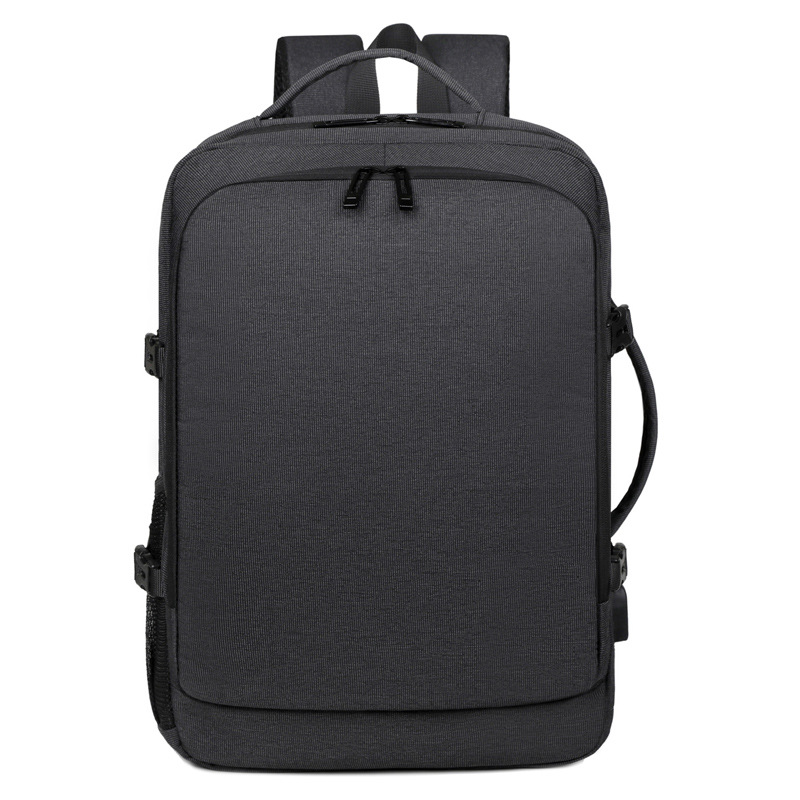 Multifuncional USB carga mochila de negocios funda tirón desgaste viaje bolsa portátil multicapa mochila de viaje