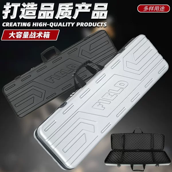 Hard-Shell Waterproof Egg Cotton Tactical Box Fishing Gear Sea Rod Bag Cs Bow and Arrow Bag Fishing Bag Widened Large Capacity Tool Bag