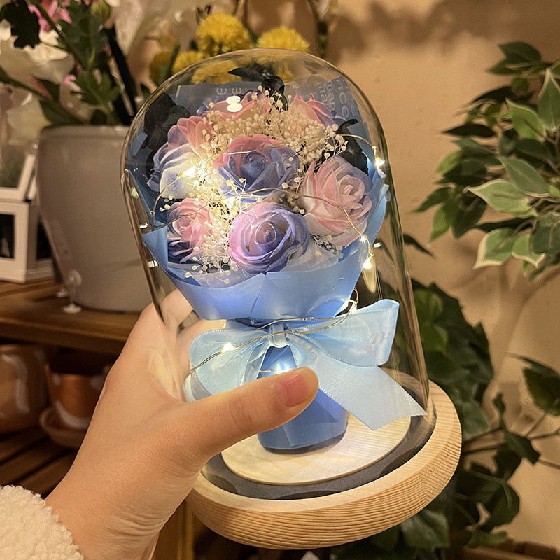 教师节礼物送女老师幼儿园向日葵花束伴手礼摆件玫瑰花永生花|undefined