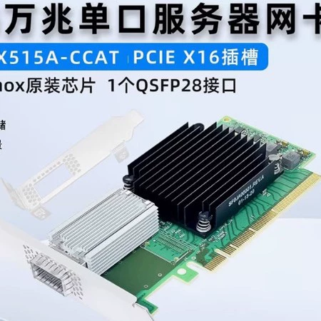 MCX515A-CCAT 100GB single-port Ethernet network card