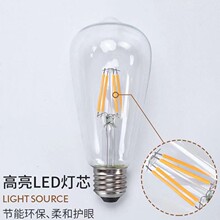 �S��ֱ�� E27�͹�LED�u�z���� ST64/T64 ���I�L���z�� �bՇ���