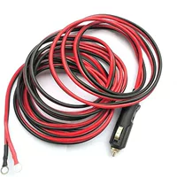 16AWG прикуриватель провод прикуриватель вилка прикуривателя типа O клеммный удлинитель автомобильный прикуриватель кабель питания