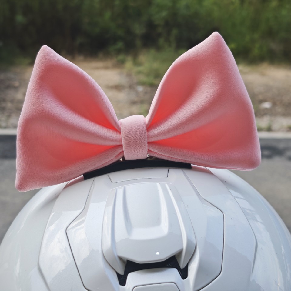 Motuoche Motorcycle Helmet Bow Decoration Ornament Modified Car Sticker Accessories (Auto Parts and Accessories)