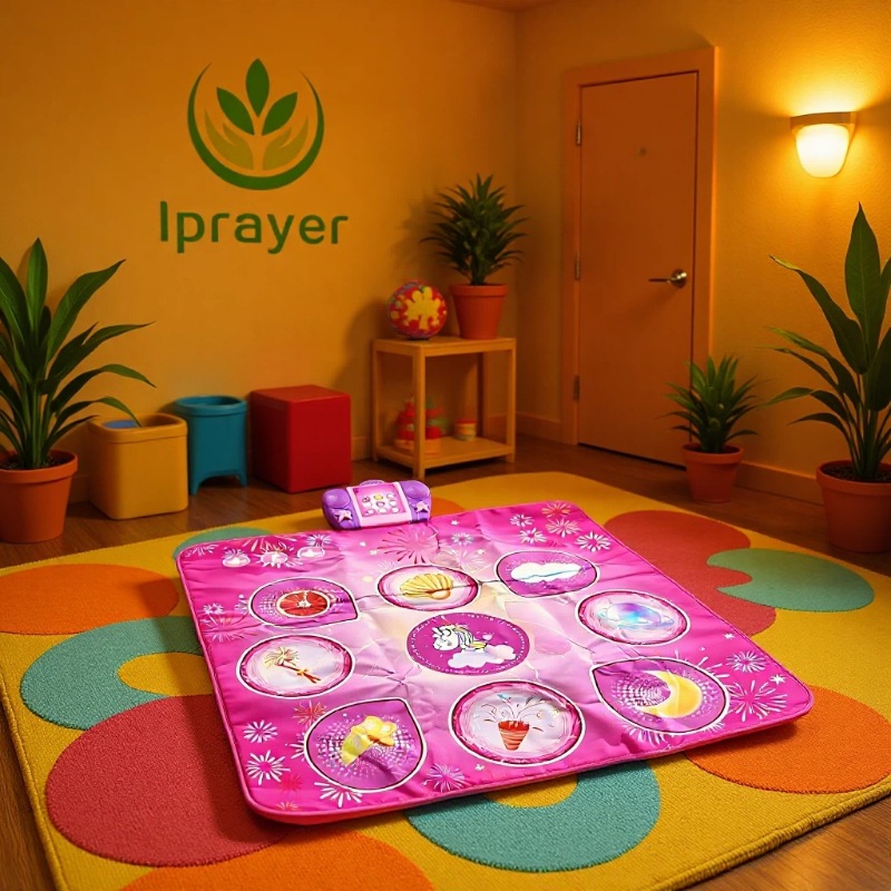 R01 Max Home Dance Machine Carpet Non-Slip Waterproof Luminous Game Mat Children's Indoor Sports Gift