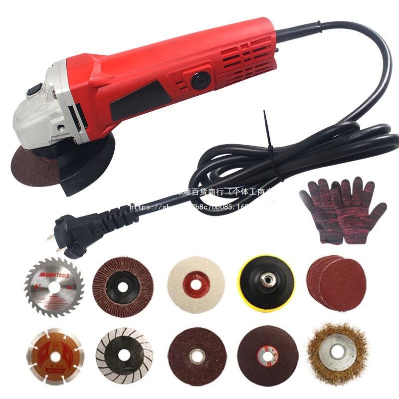 角磨机电动工具角磨机调速家用磨光机砂轮机磨机手磨机打磨机