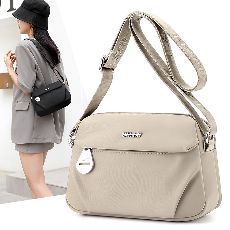 New Ladies Large Capacity Fashion Oxford Cloth Crossbody Bag Casual Handbag All-match Shoulder Bag Messenger Bag in stock