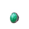 Emerald ring, copper quartz fashionable stone inlay suitable for men and women, wholesale, city style