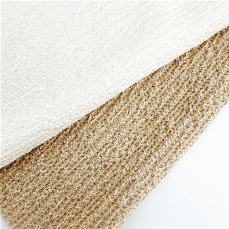 厂家供应交织经编氨纶花式花纹交织花式树皮纹泡花绉布女春夏装新