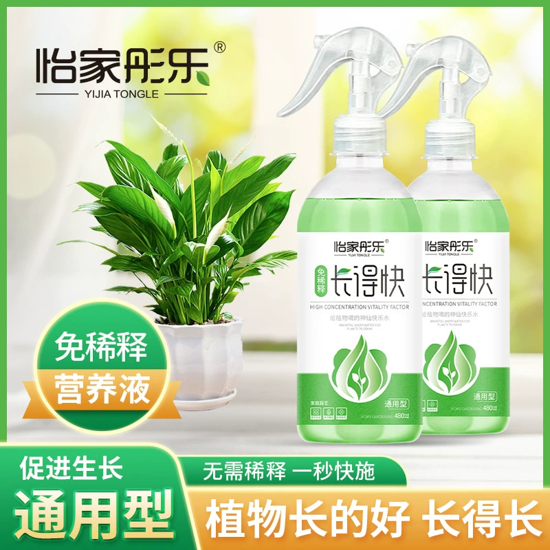 Оптовая Продажа с фабрики без разбавления растений с прямым впрыском Универсальный питательный раствор крытый балкон зеленое растение цветок Горшечное овощное удобрение