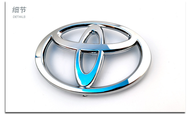 Suitable for Toyota Front and Rear Car Logos Camry Crown Reiz Corolla Vios Highlander Corolla Modified Grille Logo