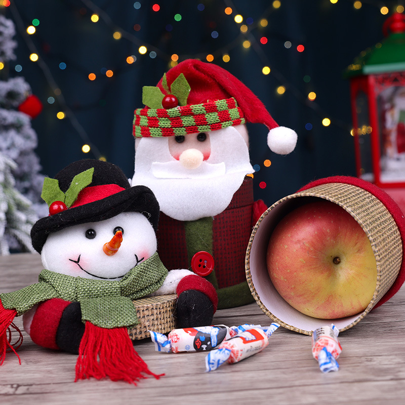 Christmas Candy Box Christmas Eve Gift Kindergarten Kidsren's Candy Jar Peace Fruit Packaging Doll Gift Box Cross-border_voghion.com