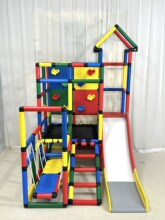 艾亚攀爬架室内婴幼儿爬梯管道儿童宝宝小户型家庭多功能组合滑梯