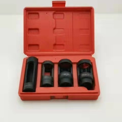 4件氧传感器套筒拆卸套筒含氧传感器套筒带丝攻氧传感套筒