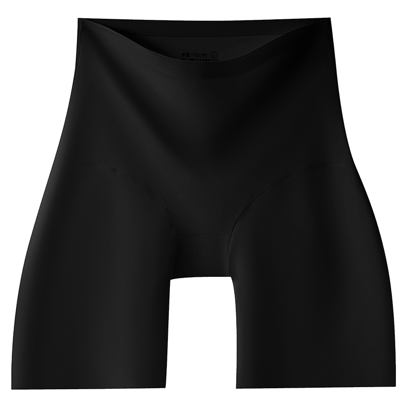 Pantalones de seguridad, leggings sin costuras de seda de hielo para mujer, pantalones de seguridad sin rizos, pantalones cortos, dos en uno, estilo fino de verano, refrescante image 9
