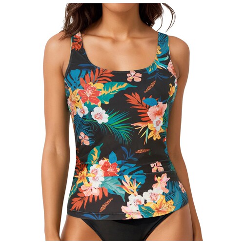 [Single top] Swimsuit top New women's slim fitting and slimming conservative hot spring swimsuit women's European
